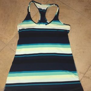 Lululemon Women’s Racerback Tanktop Striped